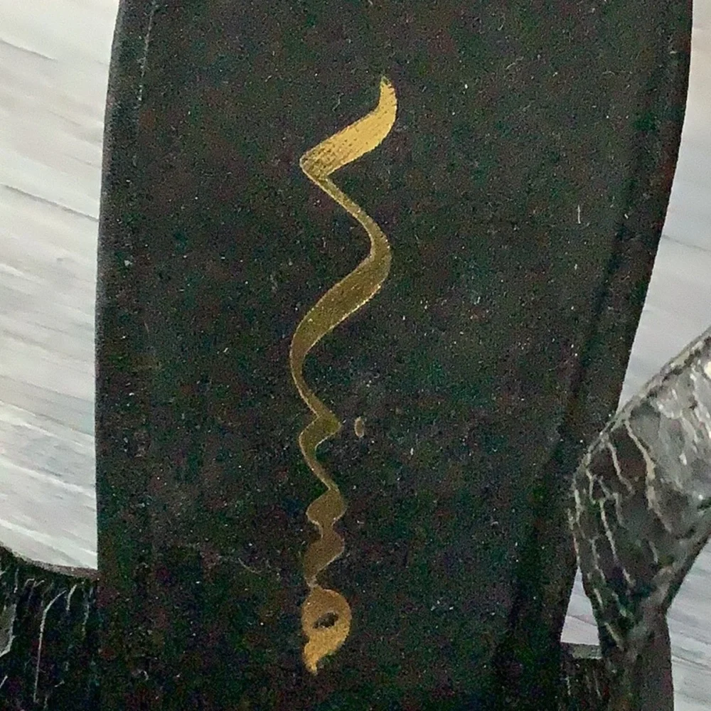 MIA Black Slingback Heels with Cutout Design - Picture 3 of 9